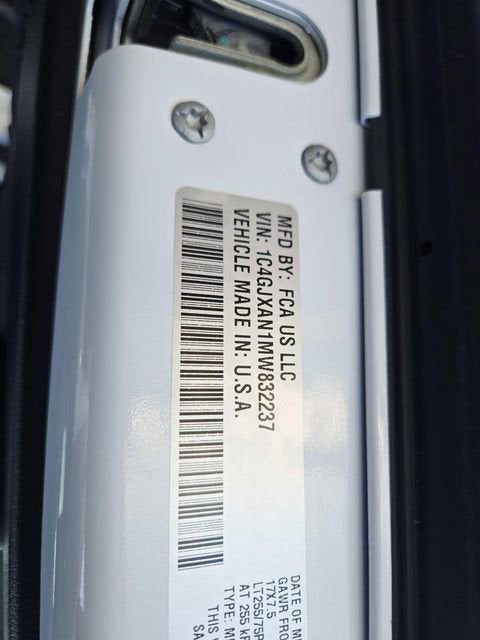 2021 Jeep Wrangler Willys