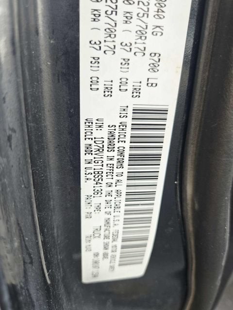 2011 RAM Ram 1500 SLT