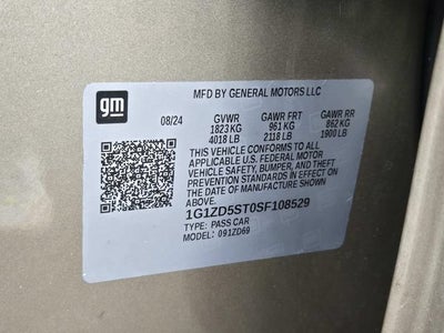 2025 Chevrolet Malibu 1LT