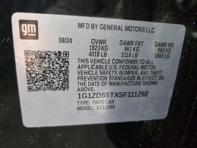 2025 Chevrolet Malibu 1LT