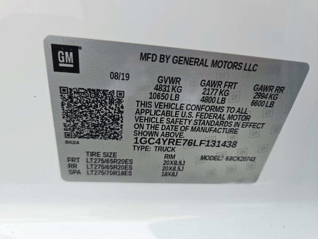 2020 Chevrolet Silverado 2500 HD High Country