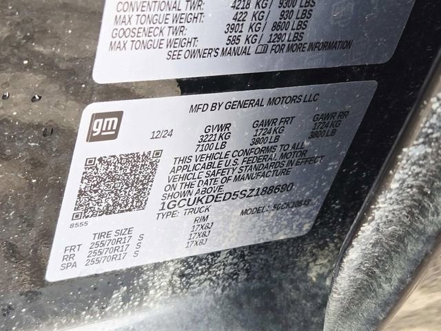 2025 Chevrolet Silverado 1500 LT