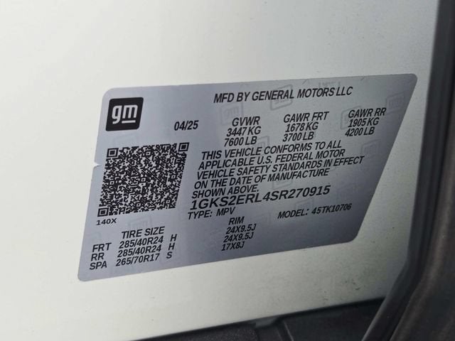 2025 GMC Yukon Denali Ultimate