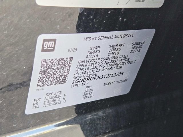 2026 Chevrolet Traverse LT