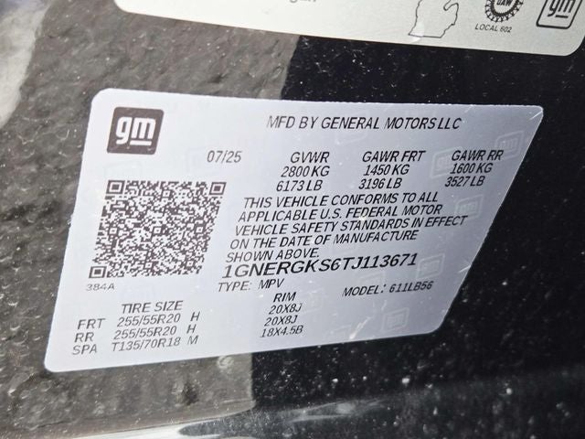 2026 Chevrolet Traverse LT