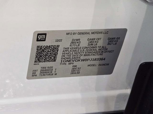 2023 Chevrolet Traverse LT Cloth