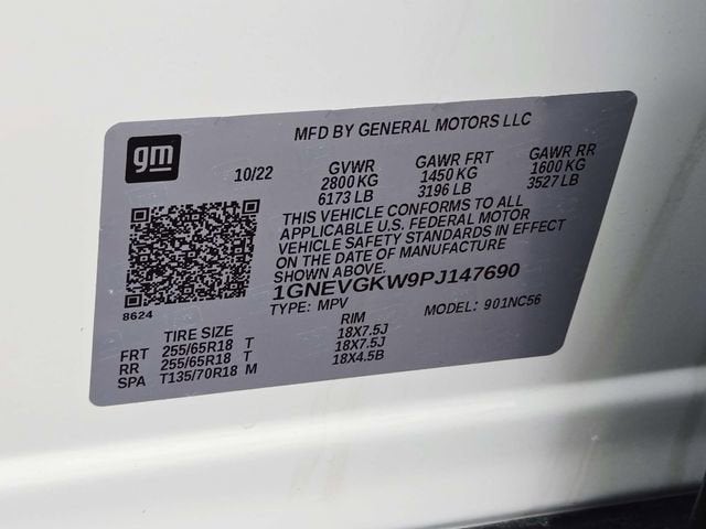 2023 Chevrolet Traverse LT Cloth