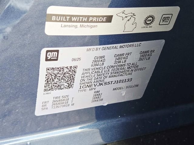 2026 Chevrolet Traverse Z71