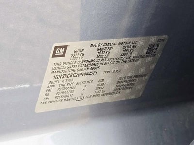 2016 Chevrolet Tahoe LTZ