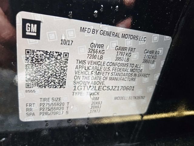 2018 GMC Sierra 1500 DBL CAB 4WD