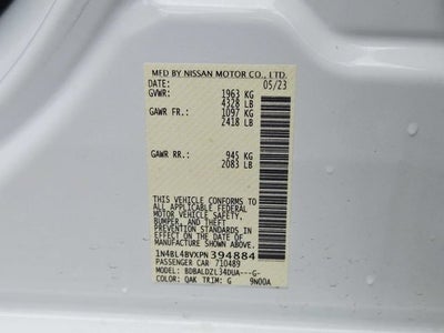 2023 Nissan Altima S FWD