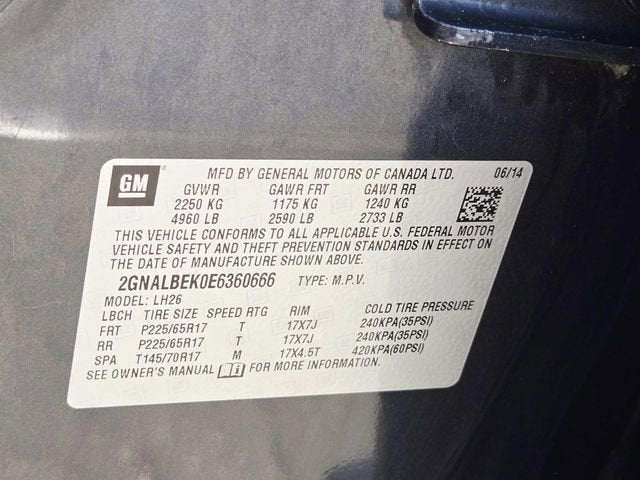 2014 Chevrolet Equinox LT