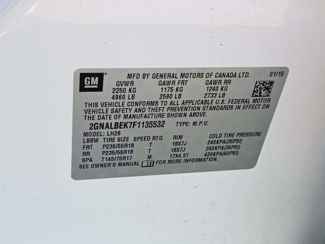 2015 Chevrolet Equinox LT