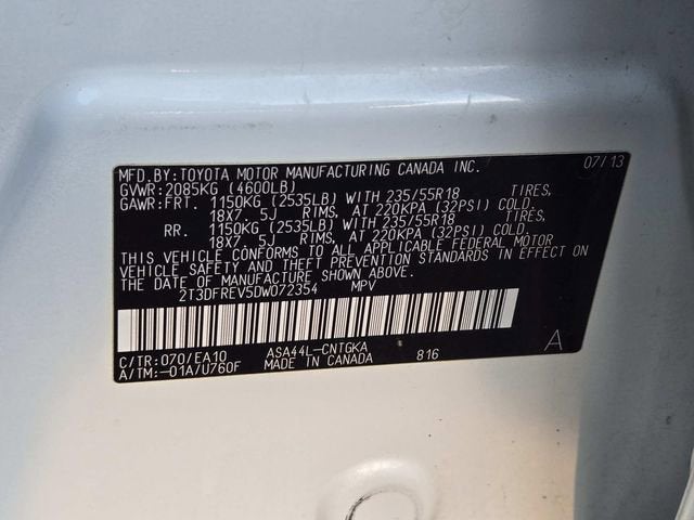 2013 Toyota RAV4 Limited