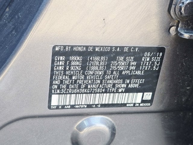 2019 Honda HR-V LX