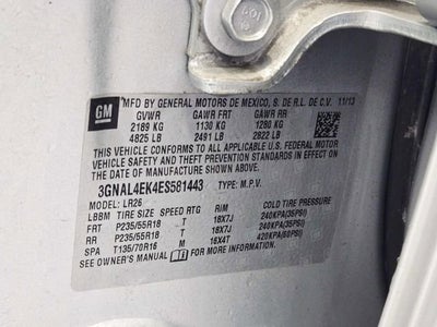 2014 Chevrolet Captiva LTZ