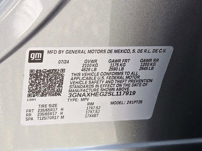 2025 Chevrolet Equinox LT