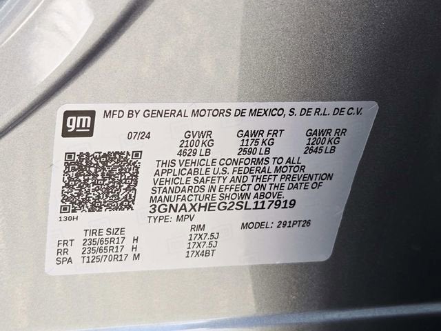 2025 Chevrolet Equinox LT
