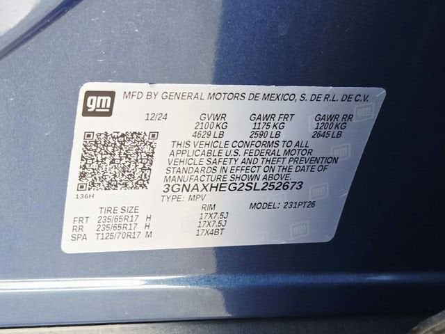 2025 Chevrolet Equinox LT