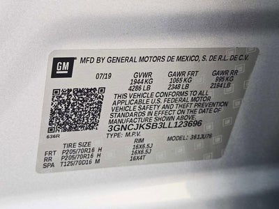 2020 Chevrolet Trax LS