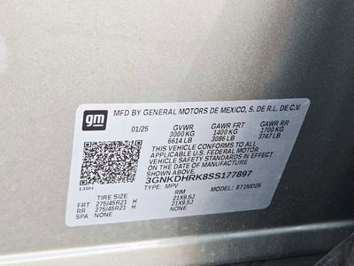 2025 Chevrolet Blazer EV RS