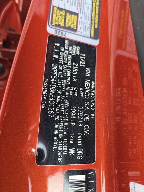 2022 Kia Forte GT-Line