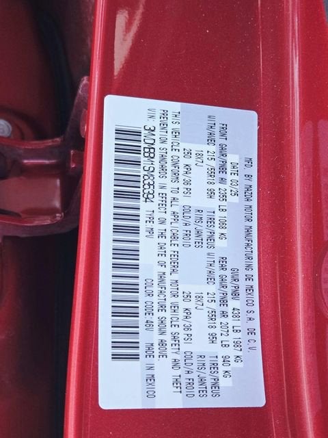 2025 Mazda Mazda CX-30 2.5 S Select Sport