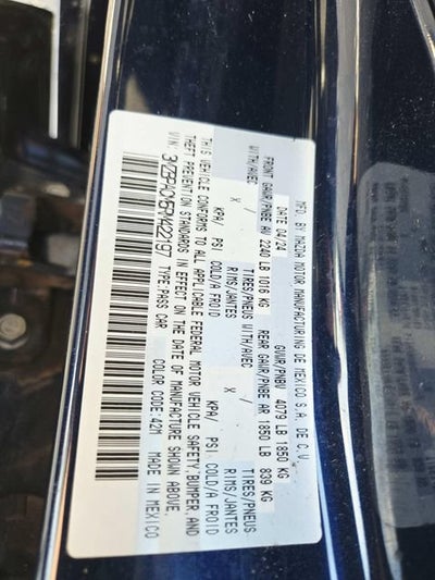 2024 Mazda Mazda3 Sedan 2.5 S Preferred