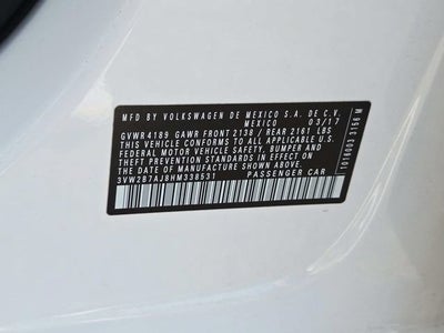 2017 Volkswagen Jetta 1.4T S
