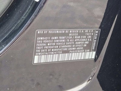 2015 Volkswagen Jetta 2.0L S