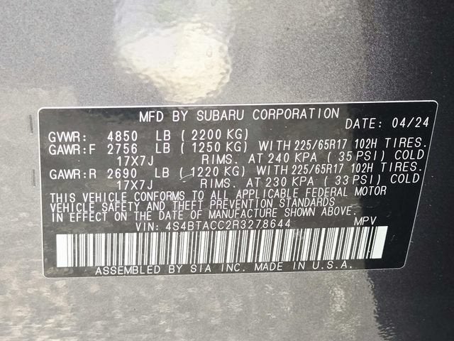 2024 Subaru Outback Premium