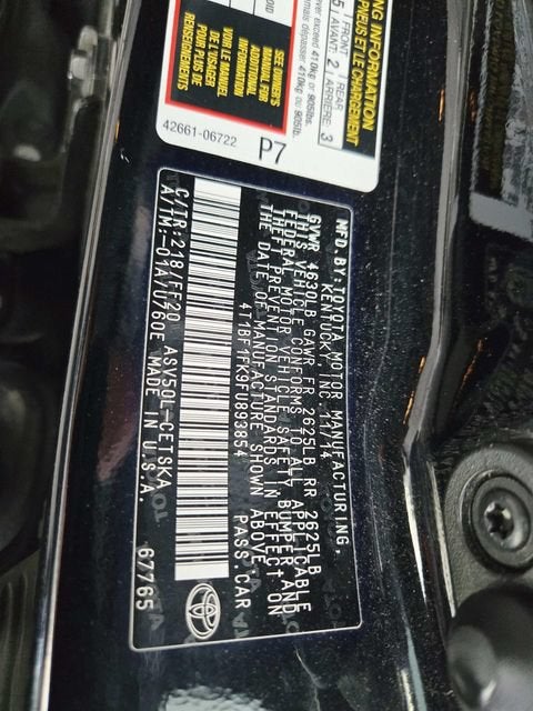 2015 Toyota Camry SE