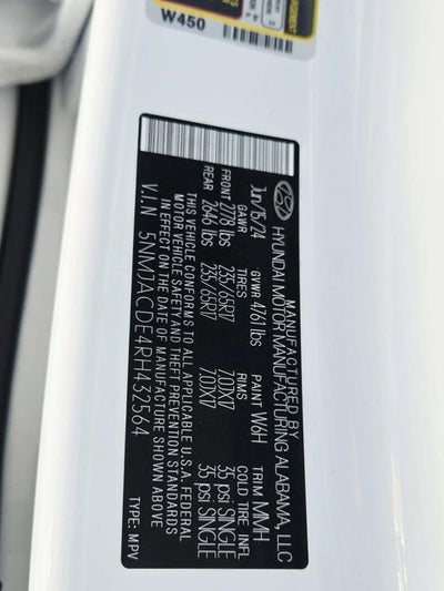 2024 Hyundai Tucson SE