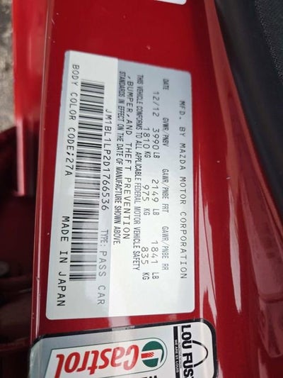 2013 Mazda Mazda3 Hatchback i Touring