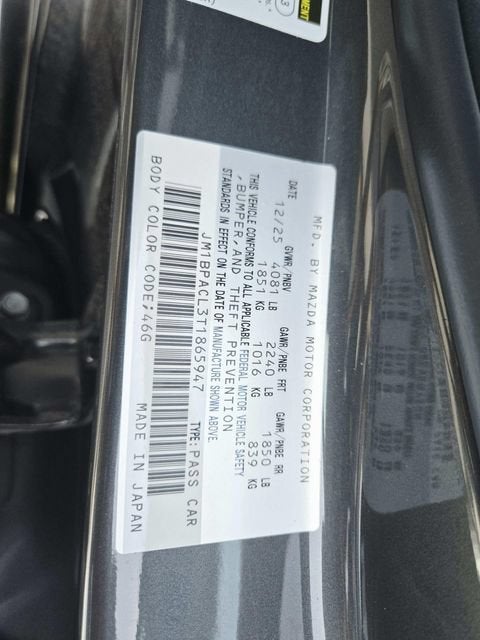 2026 Mazda Mazda3 Sedan 2.5 S Preferred
