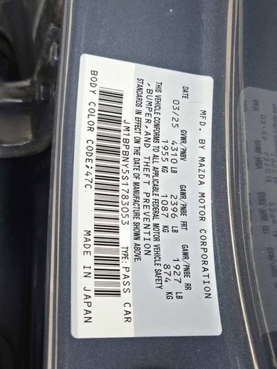 2025 Mazda Mazda3 Hatchback 2.5 Turbo Premium Plus