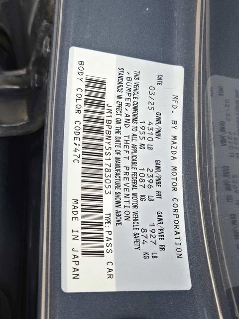 2025 Mazda Mazda3 Hatchback 2.5 Turbo Premium Plus