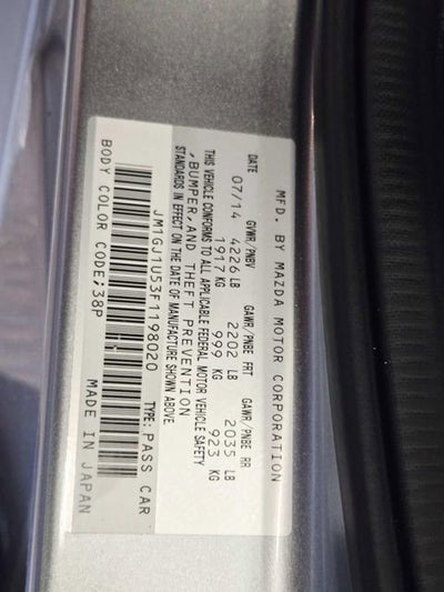 2015 Mazda Mazda6 i Sport