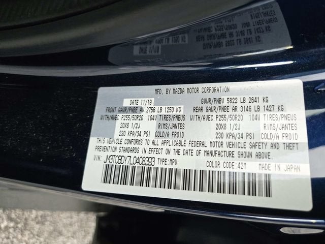 2020 Mazda Mazda CX-9 Grand Touring