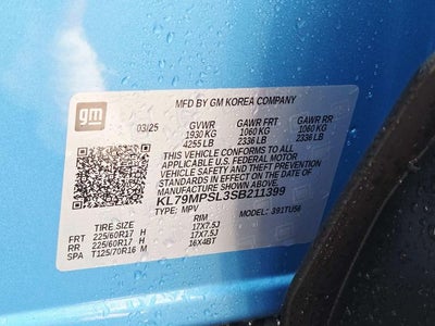 2025 Chevrolet Trailblazer LT