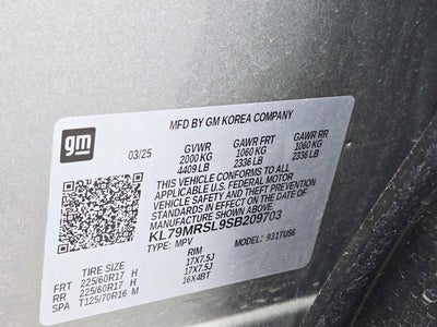 2025 Chevrolet Trailblazer LT