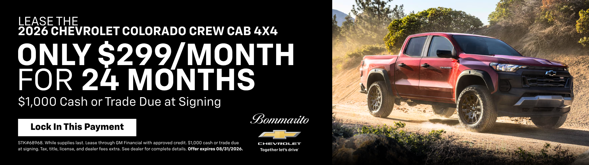 2026 Chevrolet Colorado Crew Cab 4x4 